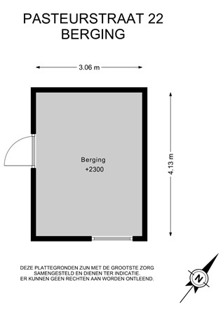 Floorplan - Pasteurstraat 22, 1433 KT Kudelstaart